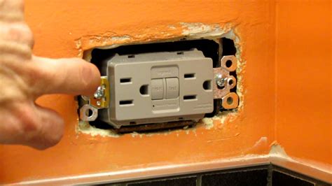 how to fix electrical receptacle box|electrical box loose outlet.